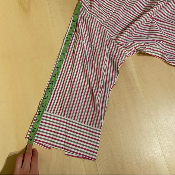SILHOUETTES XXL cotton blend. Pinstriped button up shirt. - Picture 10 of 10